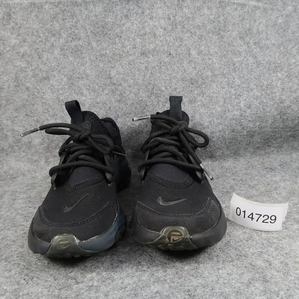 Nike Shoes Kids 2Y React Presto GS Sneakers Black Athletic Trainer Casual Youth